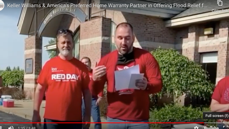 America's Preferred Home Warranty, Midland, Michigan, Flood Relief, KW